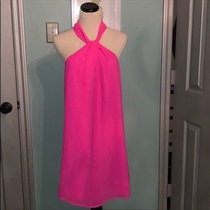 Hot Pink Naked Zebra dress
